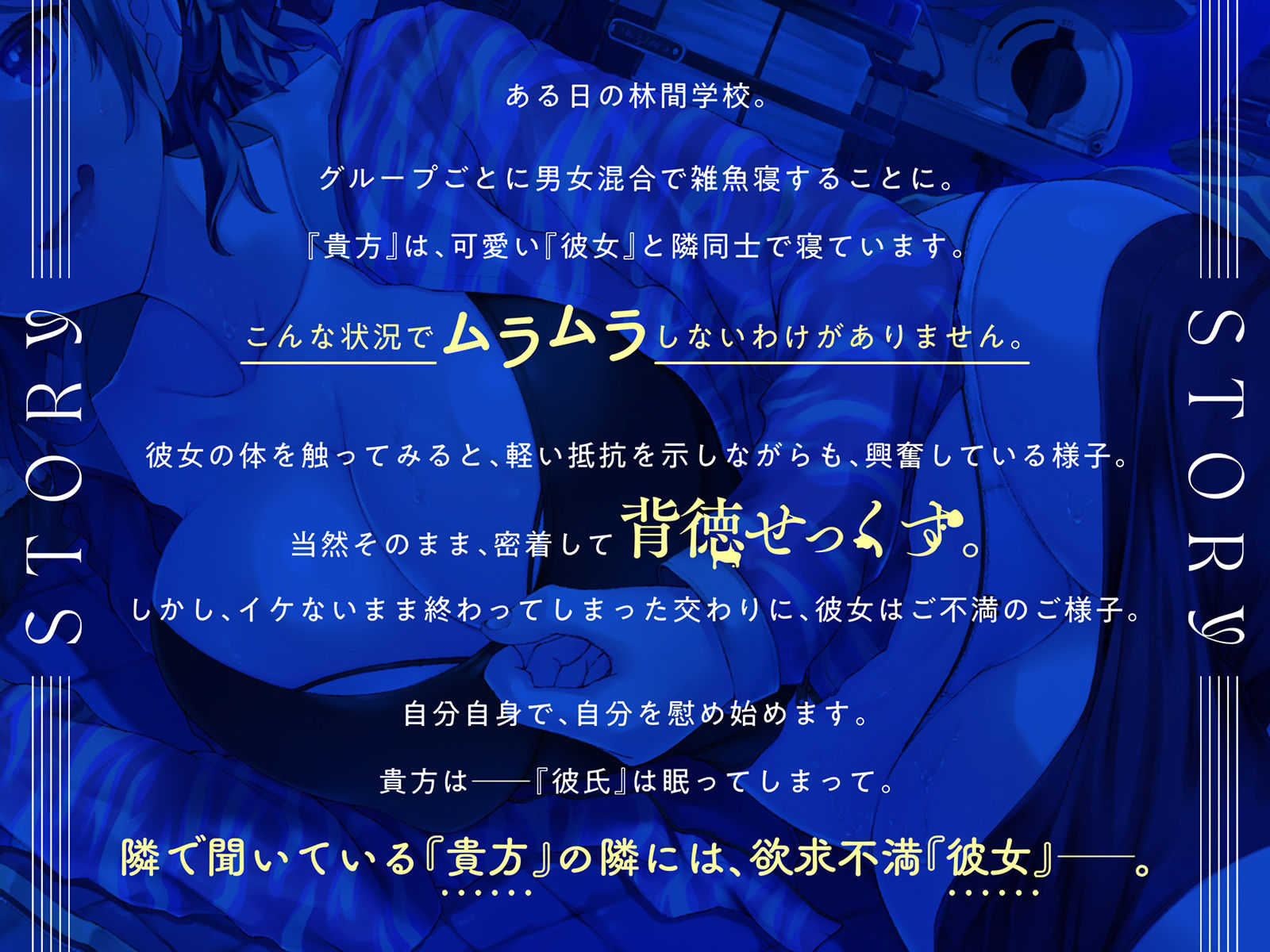 【フォーリー「胸糞」NTR】眠姦学校〜彼氏持ちJKを寝取（ラセ）る〜【ダブルダミーヘッド収録】