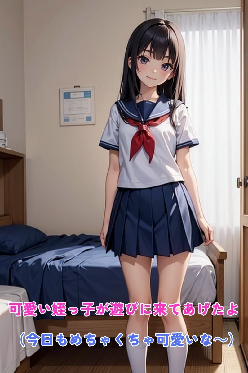 姪っ子は童顔美少女 告白されたので中出ししました