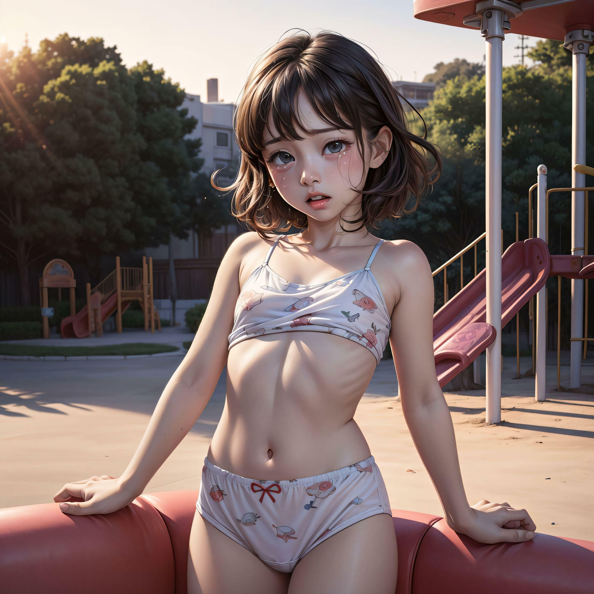 公園で出会ったパンツ少女 〜無邪気な彼女は僕の心を癒してくれたようです〜