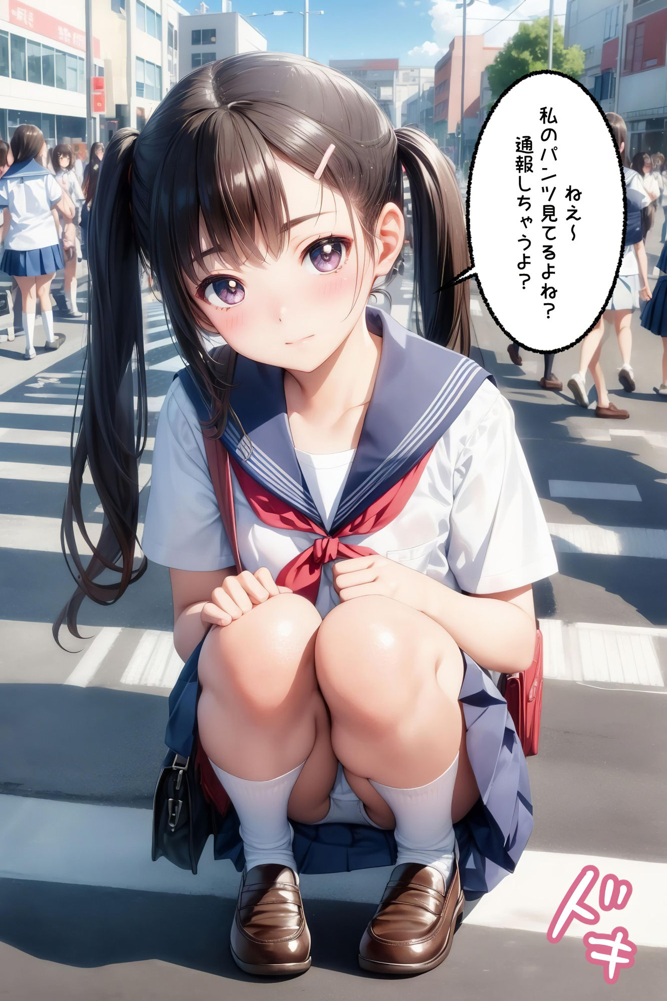 学校でエッチをしちゃう女の子たち【4K高画質】