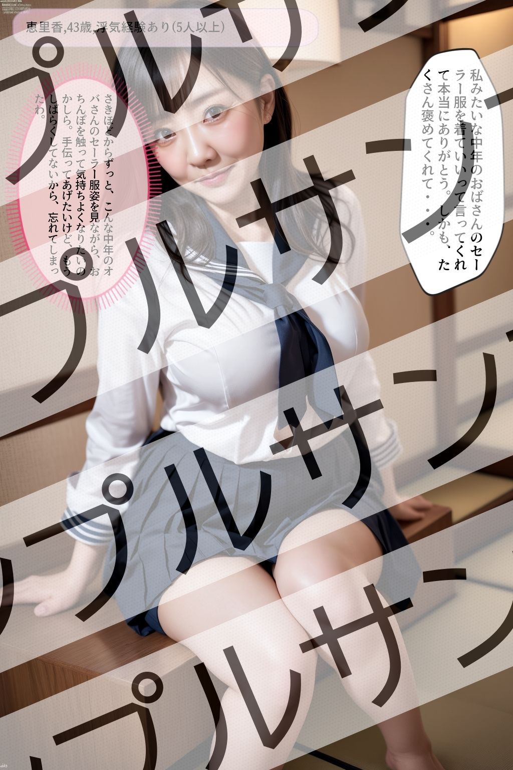 熟女だってセーラー服を着たいんです vol.1 - Even mature women want to wear sailor suits vol.1 -