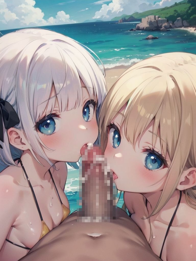 水着の女の子とえっち2