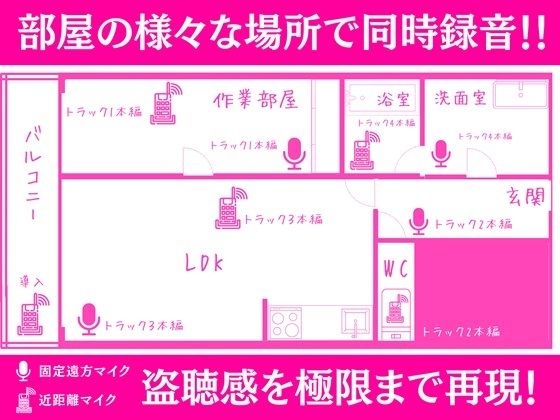 【盗聴風実演オナニー】更衣室？トイレ？どこでもすぐオナニーしちゃうむっつり潮吹き娘を盗聴＆強襲！手元マイクと遠方固定マイクで同時収録！2つの距離感で盗聴を楽しむ