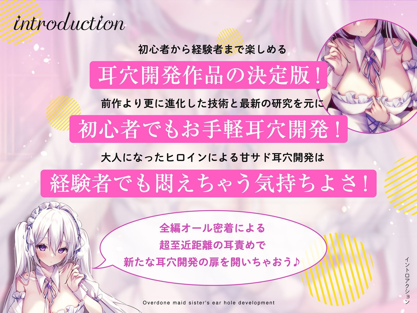 【更にもっと深く…】やりすぎメイドお姉さんの耳穴開発〜ミミラチオ・鼓膜舐め…迷走神経開発フルコース！！！〜