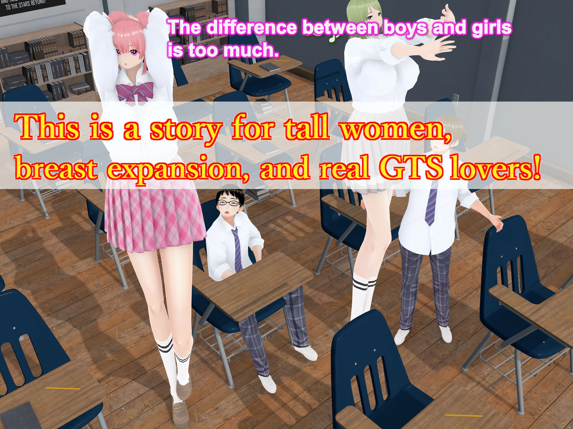 Outgrowing only girls， Overtake boys， Growth sound. Classmate Arc