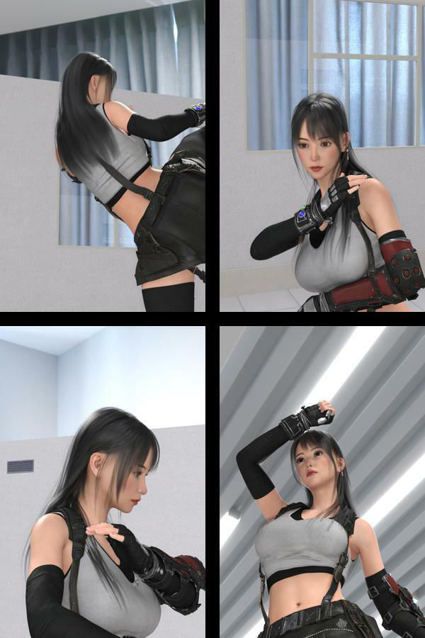 二階堂沙耶の女性格闘家コスプレ写真集 Final Fighter-01