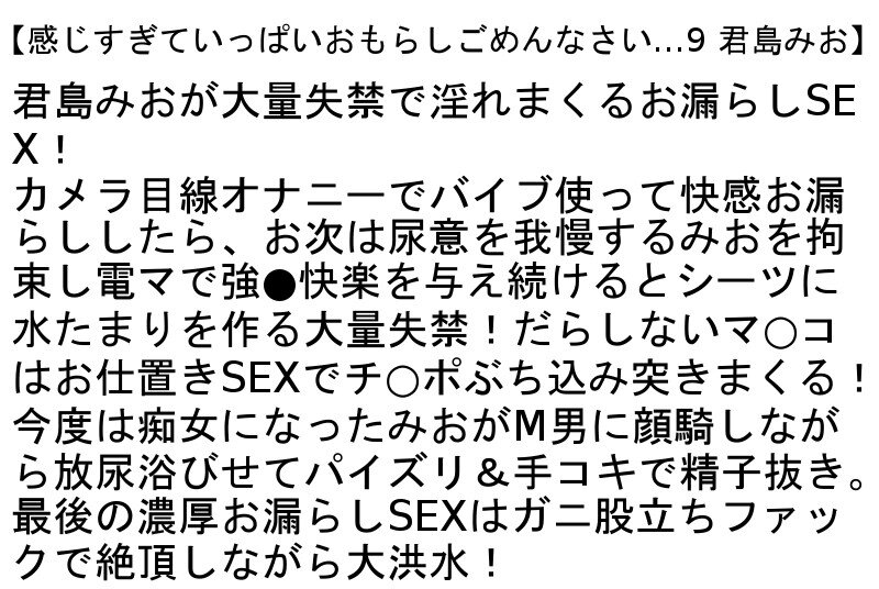 【お得セット】感じすぎていっぱいおもらしごめんなさい…6・8・9