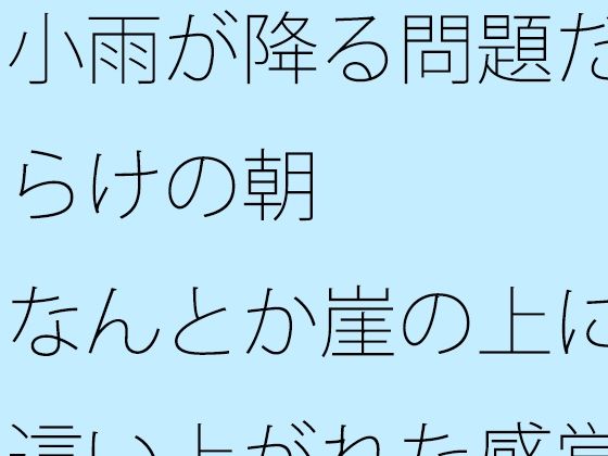 【無料】小雨が降る問題だらけの朝 なんとか崖の上に這い上がれた感覚