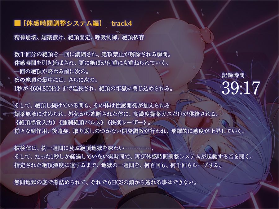 絶対服従プログラムIII 被検体07 〜極限絶頂・臨界アクメ強●実験〜