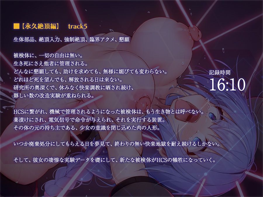 絶対服従プログラムIII 被検体07 〜極限絶頂・臨界アクメ強●実験〜