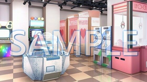 【背景素材】お店（コンビニ、ファーストフード、ゲームセンター）（1385_bg23_24_25）